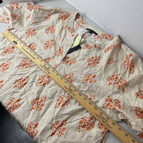 Tahari Linen Top Size 2X New with Tags - Picture 3 of 6